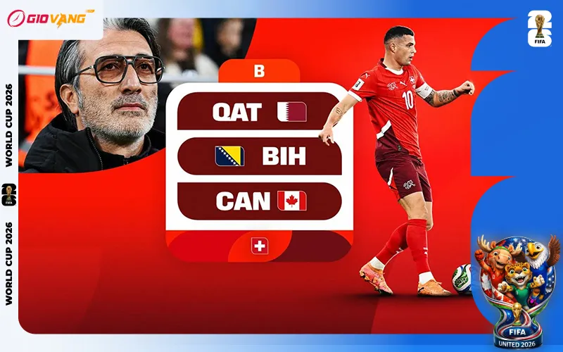 Nhận định đội tuyển Thụy Sĩ tại World Cup 2026 vượt trội ở bảng B