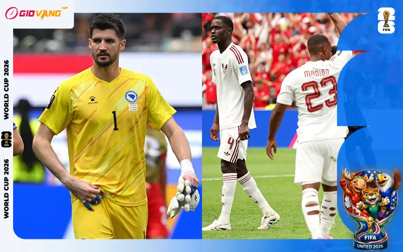 Nhận định soi kèo bóng đá Bosnia vs Qatar 02h00 ngày 25/6/2026