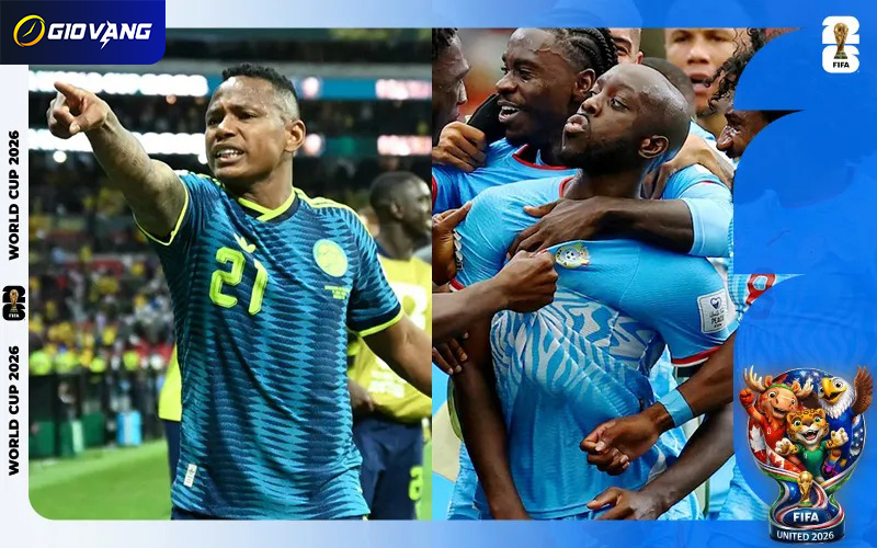 Nhận định soi kèo bóng đá Colombia vs DR Congo 09h00 ngày 24/6/2026