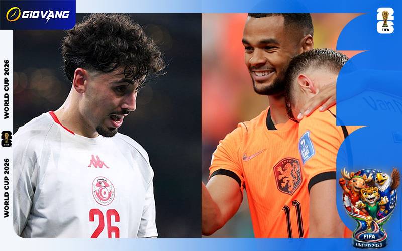 Nhận định soi kèo bóng đá Tunisia vs Hà Lan 06h00 ngày 26/6/2026