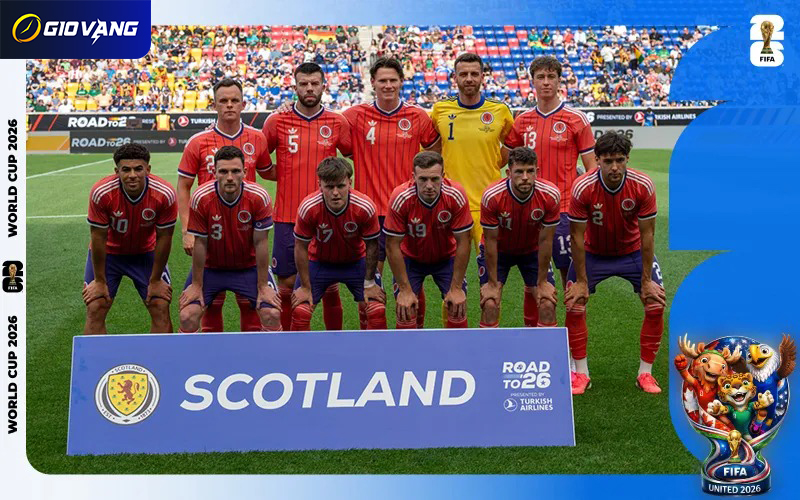 Danh Sách Cầu Thủ Đội Tuyển Scotland Tại World Cup 2026
