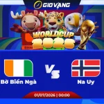 Soi kèo Bờ Biển Ngà vs Na Uy 00h00 ngày 01/7/2026 – World Cup 2026