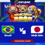 Soi kèo Brazil vs Nhật Bản 00h00 ngày 30/6/2026 – World Cup 2026