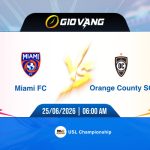 Soi kèo Miami FC vs Orange County SC 06h00 ngày 25/6/2026 – Hạng 2 Mỹ