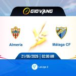Soi kèo Almeria vs Malaga 02h00 ngày 21/6/2026 – Hạng 2 Tây Ban Nha