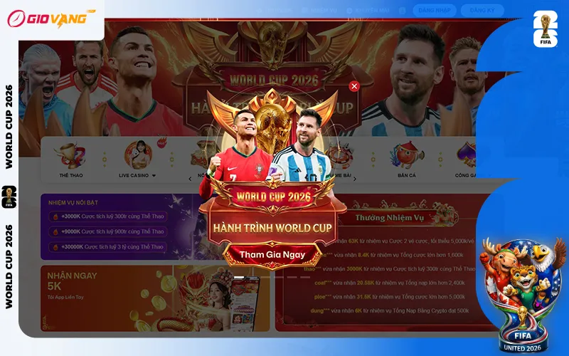 Tham gia sự kiện World Cup sôi động tại RICBET